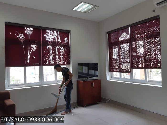 Rèm cuốn khắc laze tại Mê Linh Vĩnh Phúc, Phú Thọ | VASCO Facio