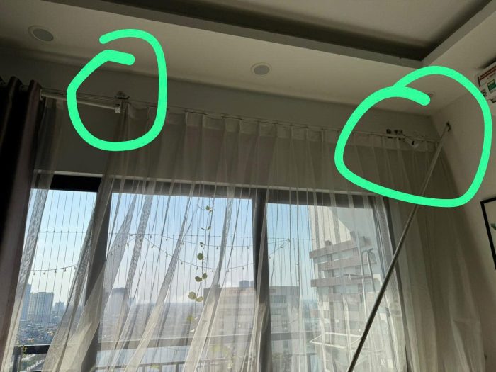 Sửa rèm bị tuột thanh treo, do gãy thanh, bung vít nở